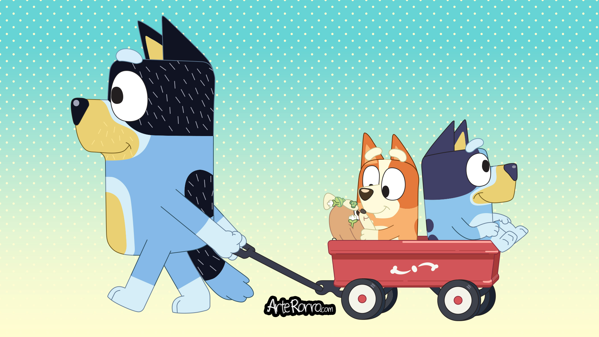 Bandit, Bingo y Bluey