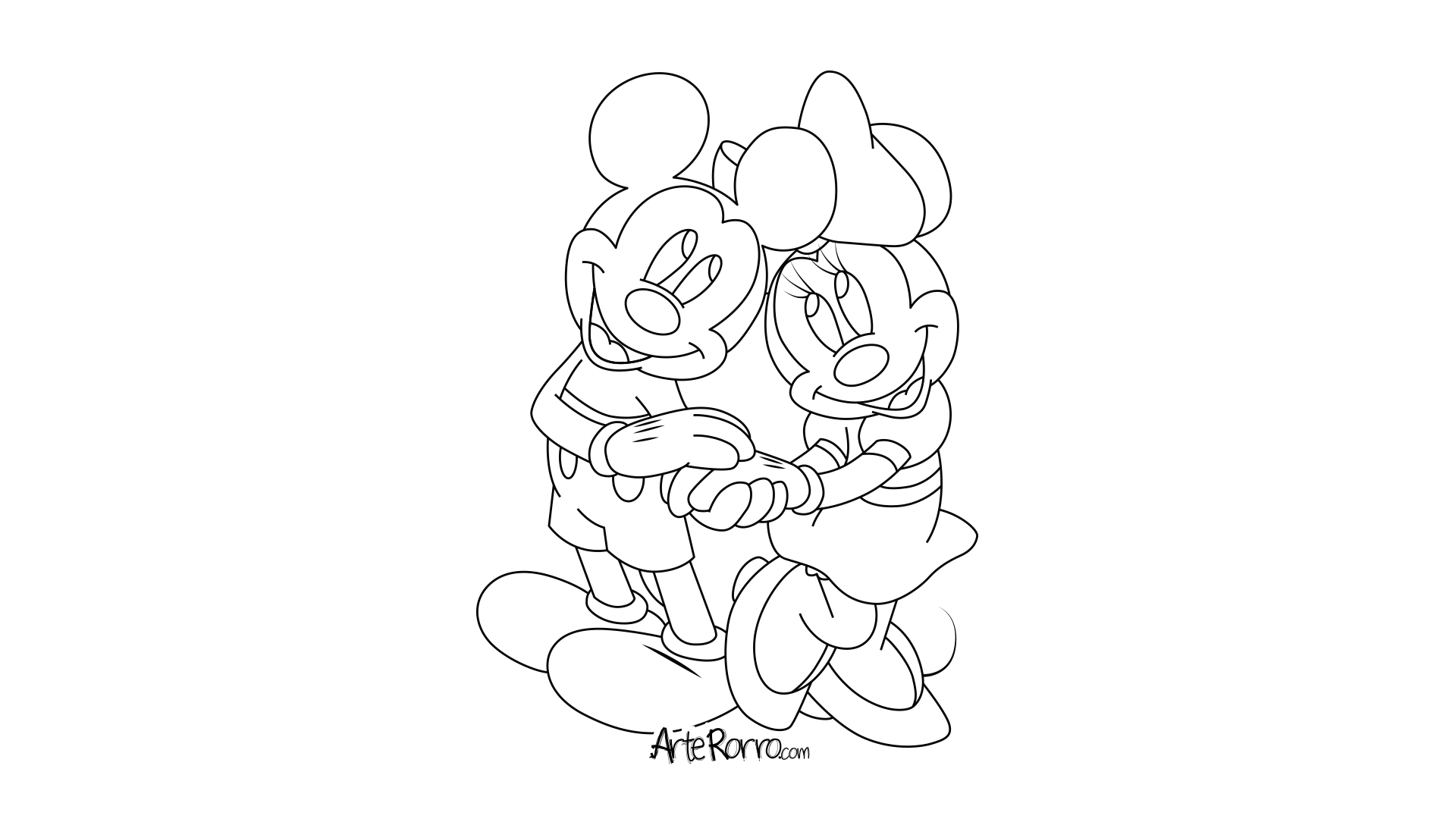  Mickey And Minnie Mouse