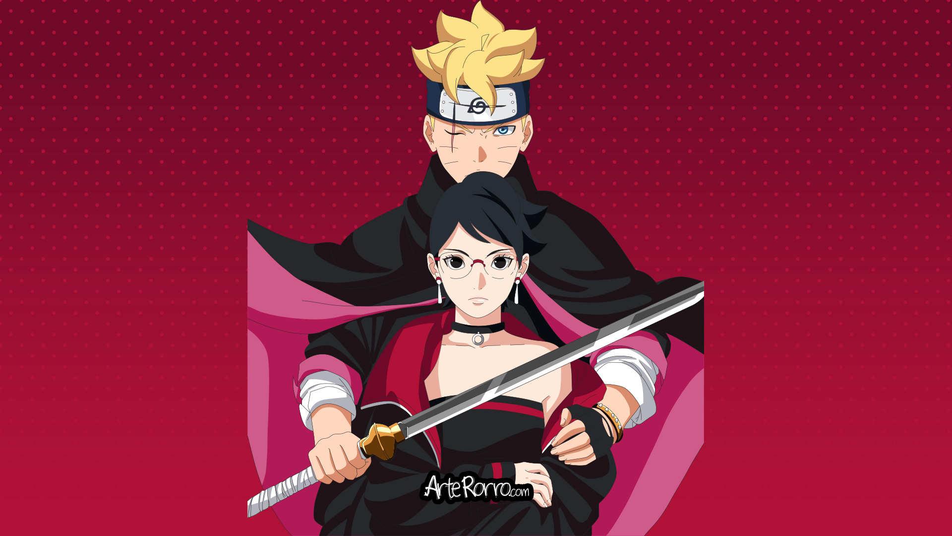 Boruto y Sarada