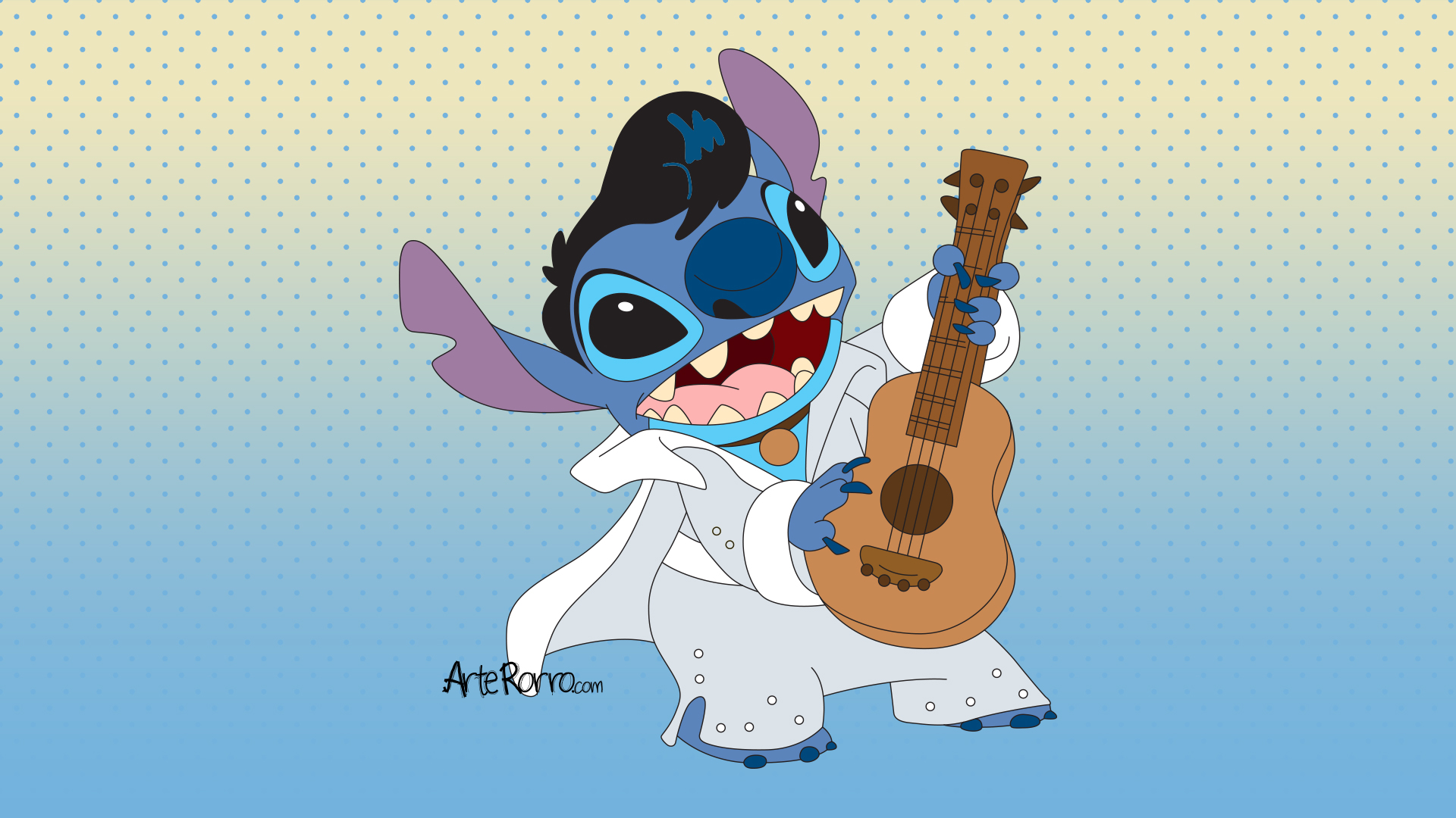 Stitch Elvis