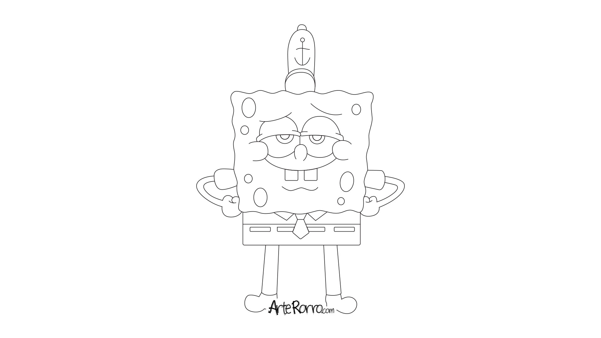 Bob Esponja · Arte Rorro