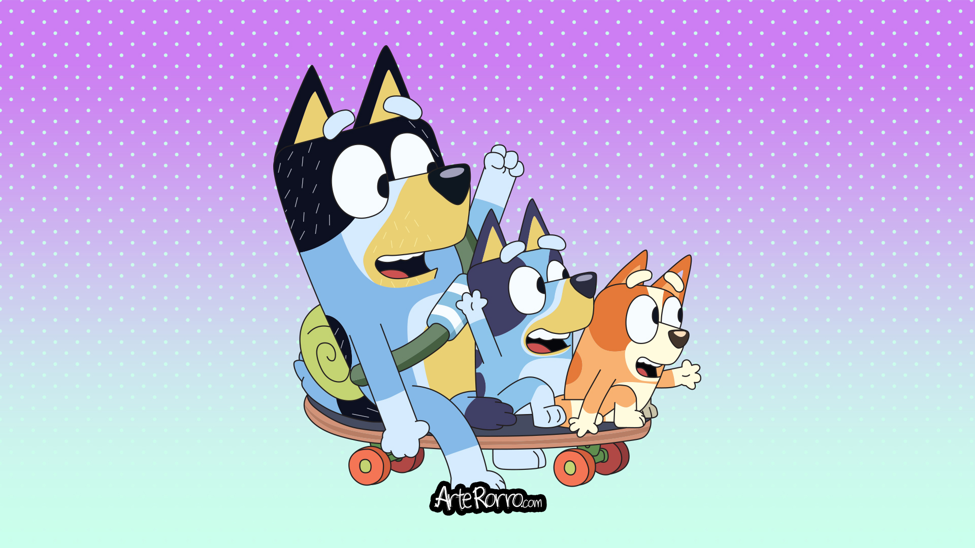 Bandit, Bingo & Bluey
