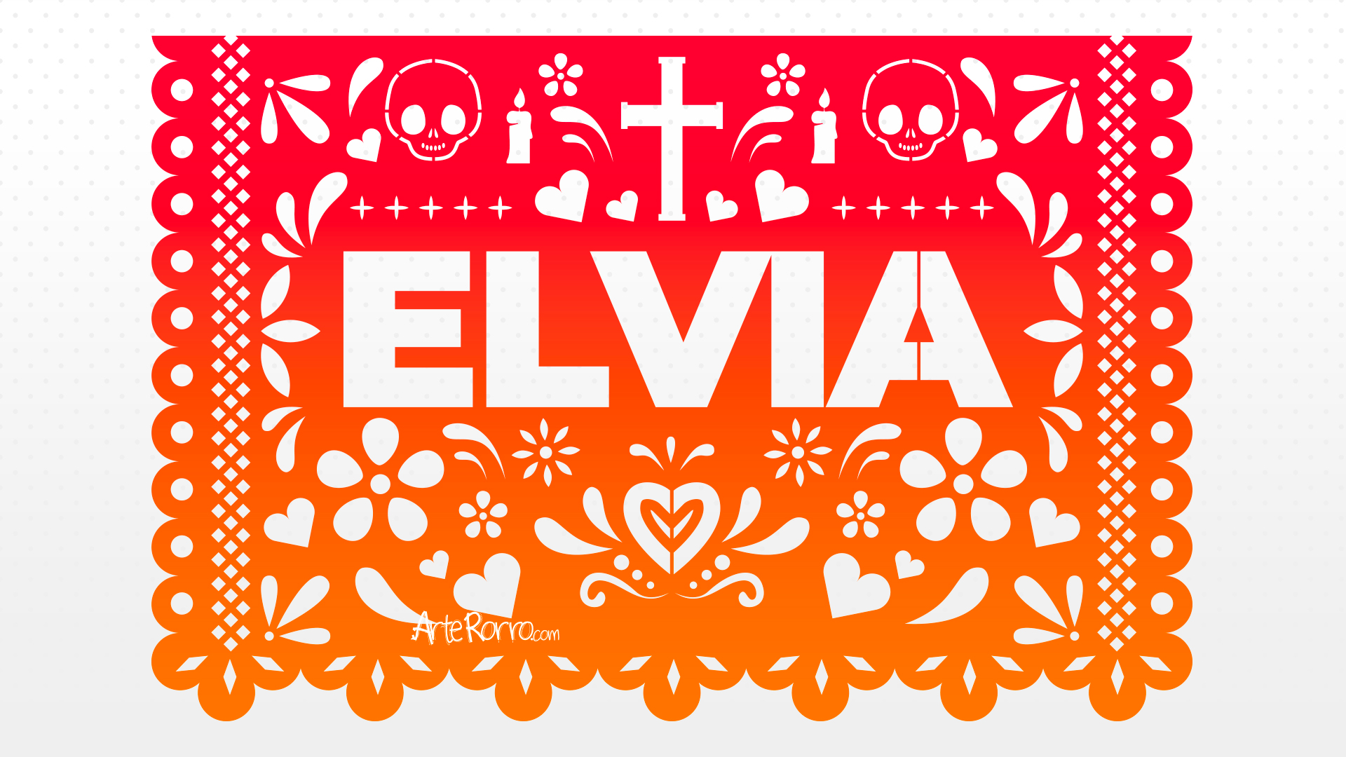 Papel Picado: Elvia